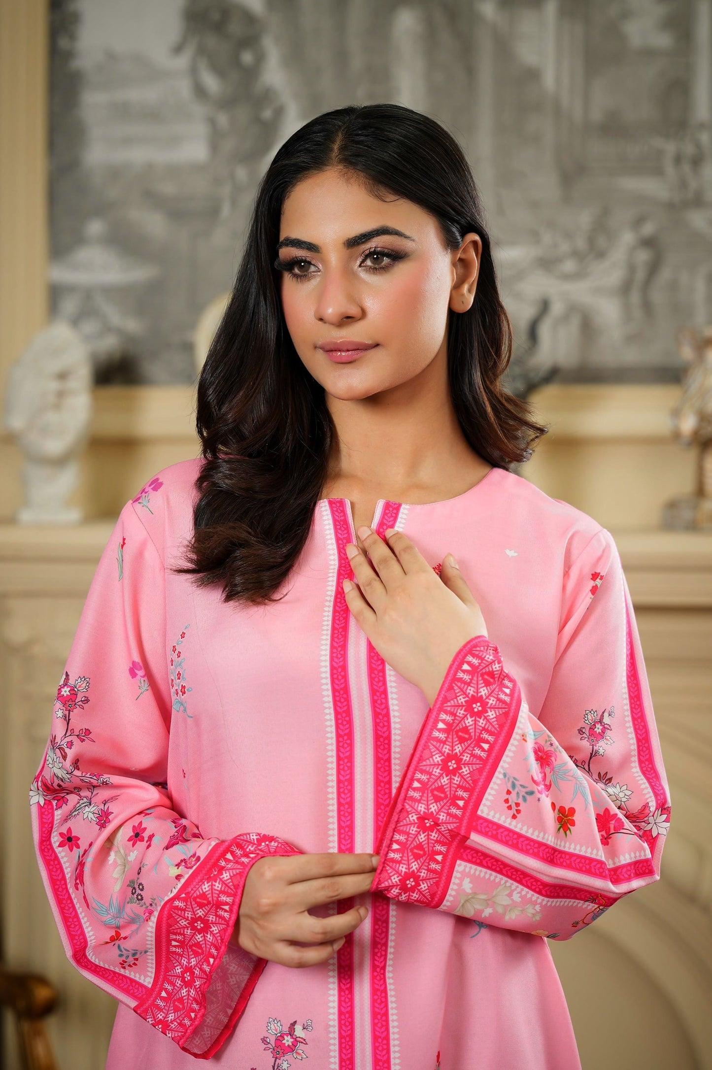 Tailored Co-ords PINK FLORAL
