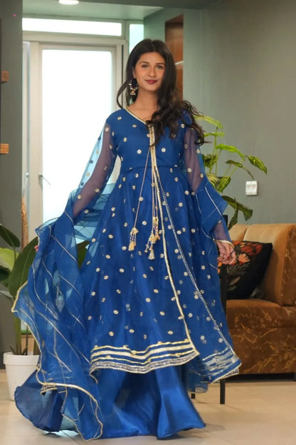 Tailored 3 Piece Embroidered Lehenga - Sienna