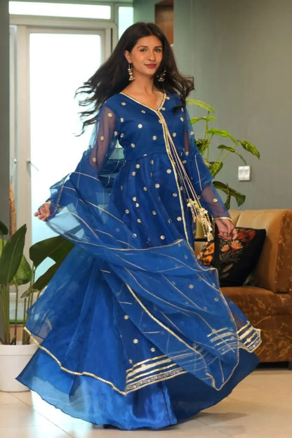 Tailored 3 Piece Embroidered Lehenga - Sienna