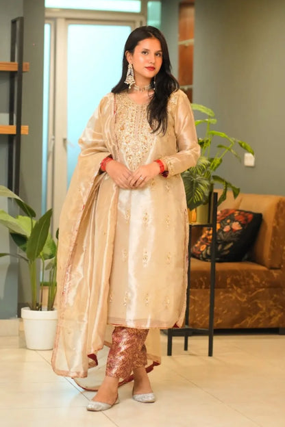 Tailored 3 Piece Adda Work - Nia