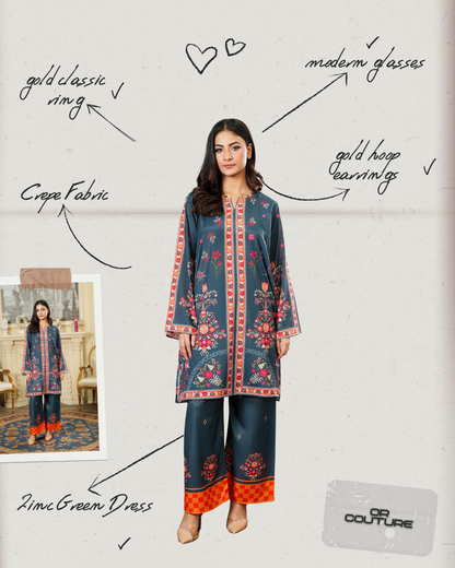 Tailored Co-ords ZINC FLORAL