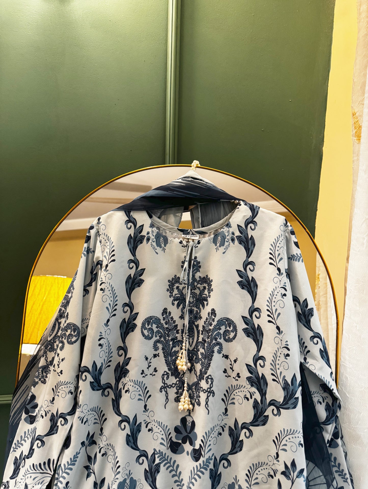 Sky Blue Farshi 3pc Ready To Wear